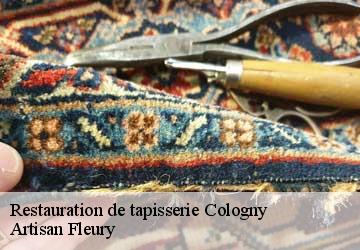 Restauration de tapisserie  cologny-1223 Artisan Fleury 