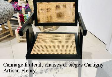 Cannage fauteuil, chaises et sièges  cartigny-1236 Artisan Fleury 